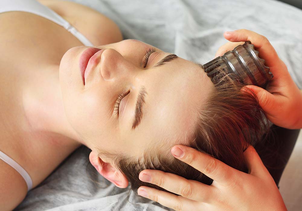 Japanische Gesichtsmassagen